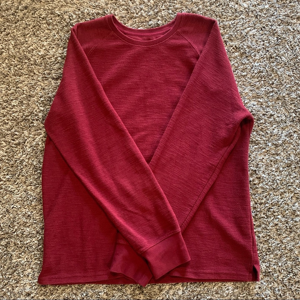 Dark Red Goodfellow & Co Men’s Crewneck Sweater